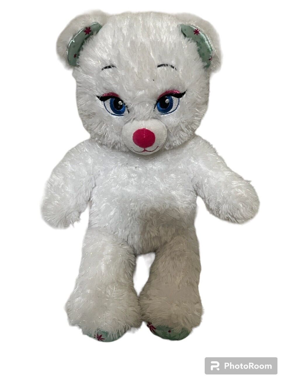 Build-A-Bear Disney Frozen ELSA White Bear Frozen Fresh 16" Stuffed Animal Plush